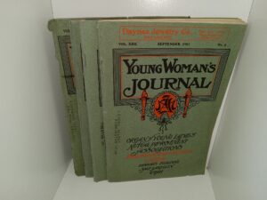 4 Issues of The Young Woman’s Journal from the Year 1911