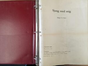 1976 — Sjung med mig – Sanger for barn — (Sing With Me)