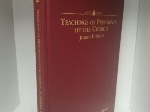 Teachings of the Presidents of the Church — Joseph F. Smith — Red Bonded Leather Edition / Scarce