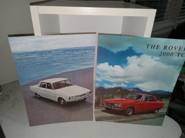 2 Booklets on The Rover: The Rover General Specifications / The Rover 2000 TC Technical Specifications (See Details)