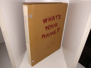 What’s Your Name?: A TV Program on Family Research (1954) ~ by Archibald F. Bennett