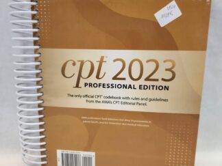 cpt 2023 Professional Edition:: The only official CPT codebook with rules and guidelines from the AMA's CPT Editorial Panel. (White Plastic Wire Bound)