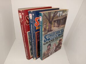 3 Western Novels: Stagecoach Station 38: Grand Teton / Stagecoach Station 41: Red Buffalo / Stagecoach 45: Presidio (See Details)