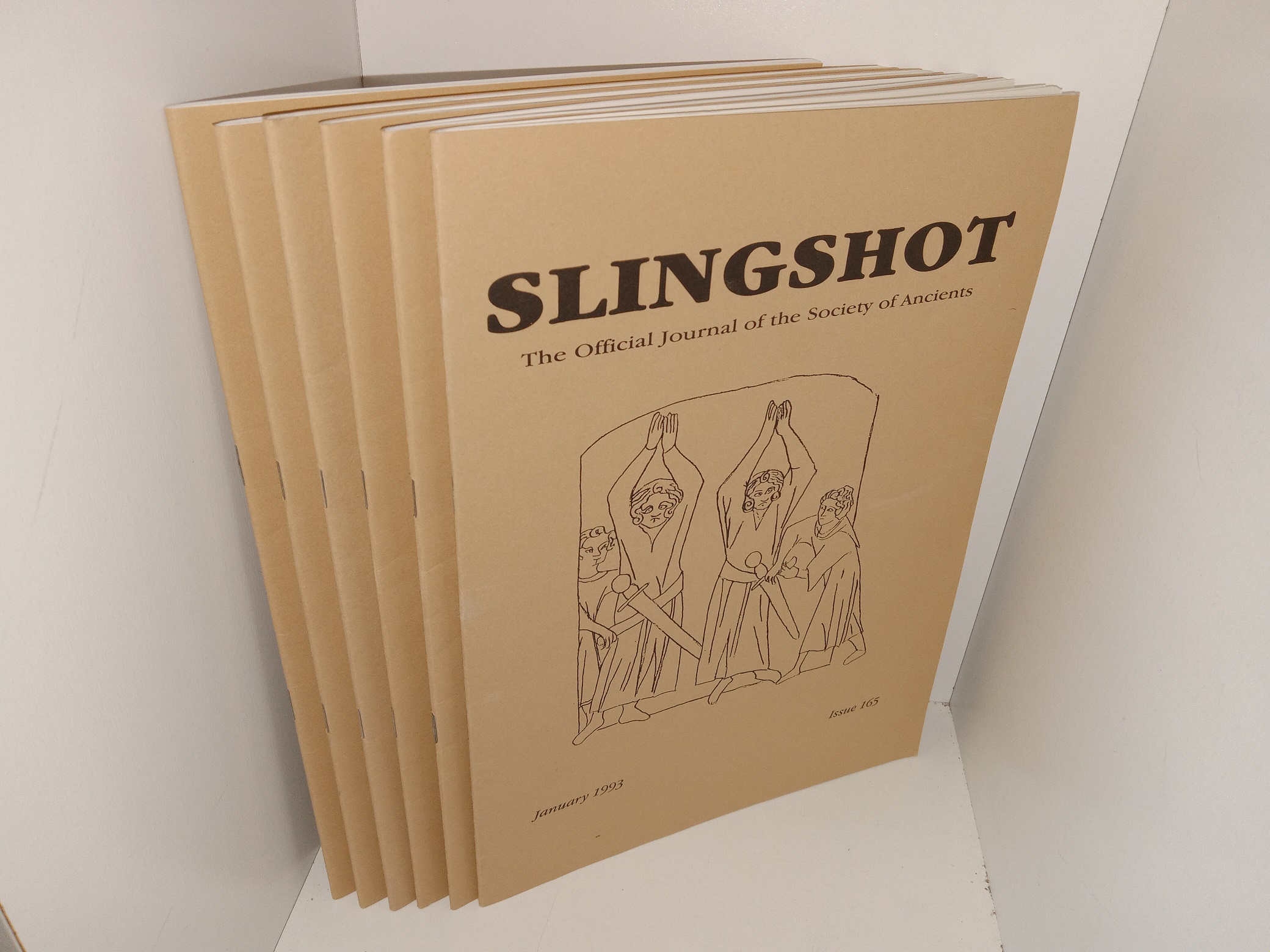6 Issues of Slingshot: The Official Journal of the Society of Ancients for the Year 1993