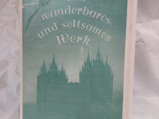 German Marvelous Work and a Wonder-With dust-jacket.1963 Printing