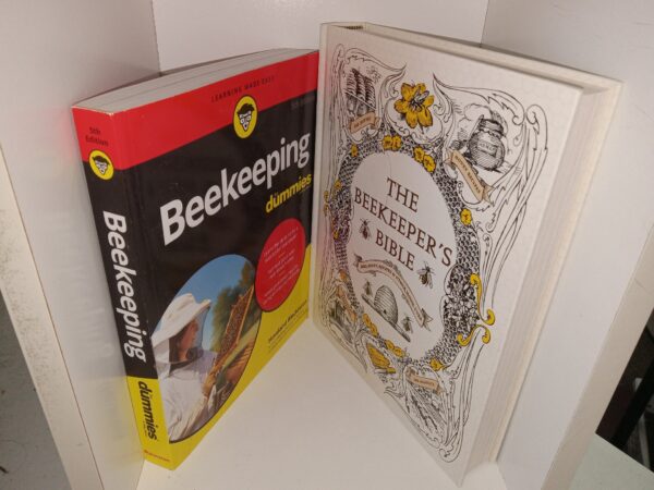 2 Books on Beekeeping: Beekeeping for Dummies / The Beekeeper’s Bible: Bees, Honey, Recipes & Other Home Uses (See Details)