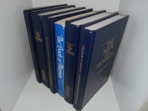 6 Copies of The Book of Mormon, all Different Printing Dates (See Details)