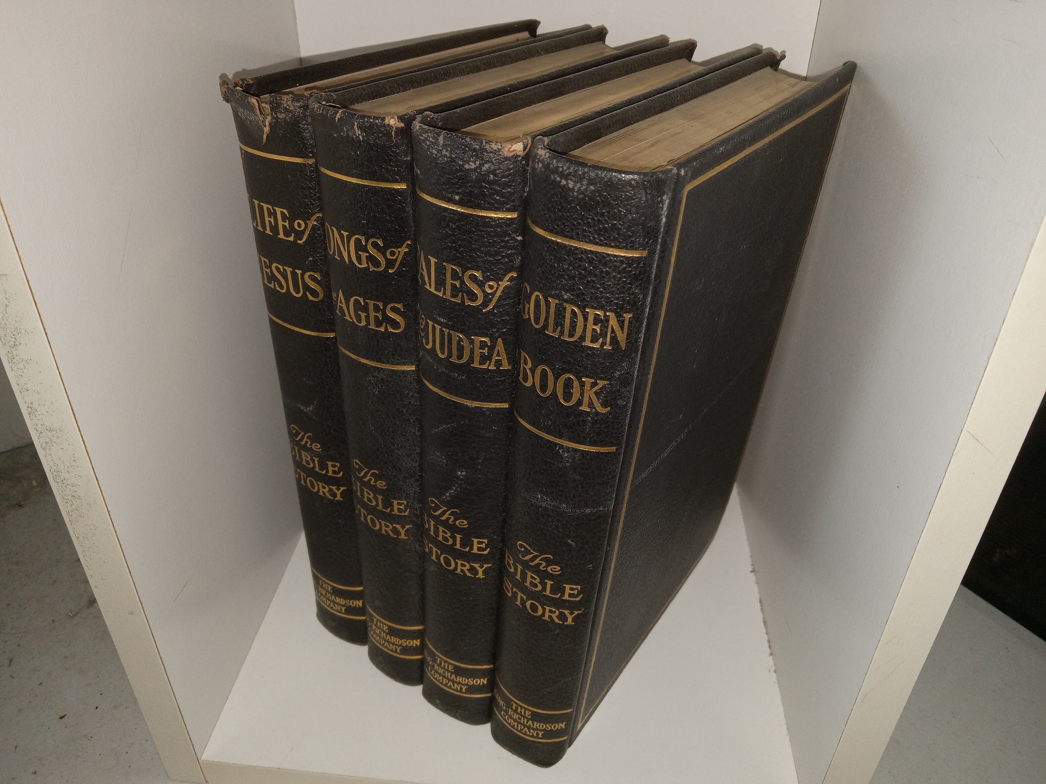 The Bible Story Vols. 1, 3, 4, and 5 (Leather) (See Details)