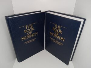 2 Different Editions of The Book of Mormon: Another Testament of Jesus Christ (1996, 2002)
