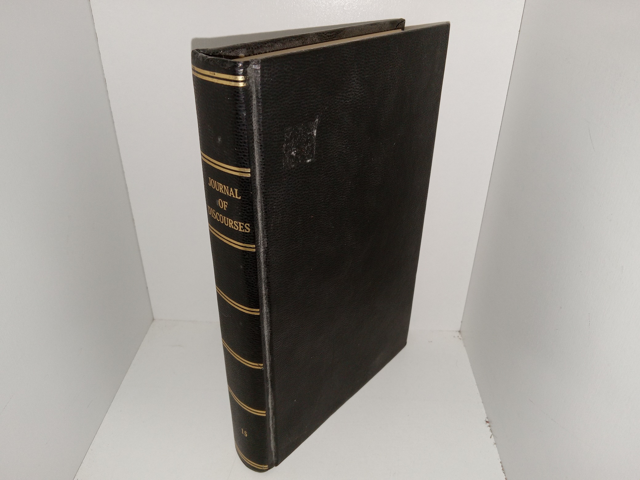 Journal of Discourses: Vol. 15 (Reprint) (1966) ~ Reported by D. W. Evans, J. Q. Cannon, and Miss Julia Young
