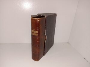 Imitacion De Cristo (Spanish: Imitation of Christ) (Leather) (Pocket Edition) (1949) ~ Unknown Author
