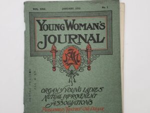 Young Woman’s Journal: Vol. 22, No. 1, January, 1911