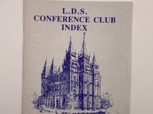 LDS Conference Club Index 164th General Conference April 1994
