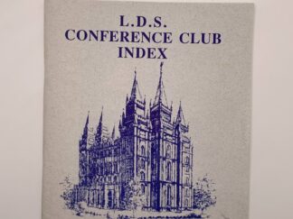 LDS Conference Club Index 164th General Conference April 1994