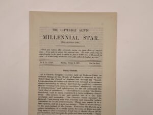 The Latter-day Saints Millennial Star No. 6 Vol. LXXIV February 8, 1912