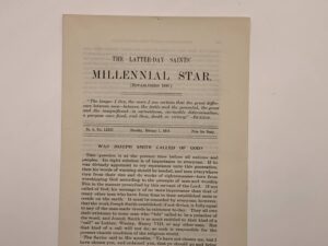 The Latter-day Saints Millennial Star No. 5 Vol. LXXIV February 1, 1912