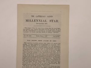 The Latter-day Saints Millennial Star No. 5 Vol. LXXIV February 1, 1912