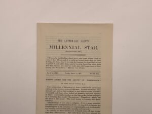 The Latter-day Saints Millennial Star No.2 Vol. LXXIV January 11, 1912