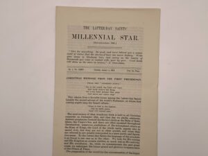 The Latter-day Saints Millennial Star No.1 Vol. LXXIV January 4, 1912