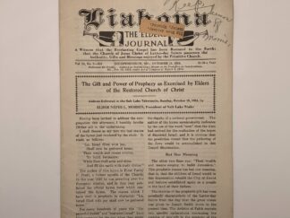 Liahona (Elders' Journal) Vol 24 No 9 October 19, 1926