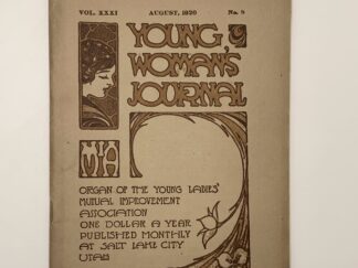 Young Woman’s Journal: Vol. XXXI, No. 8, August, 1920