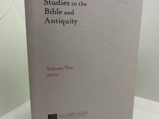 Studies in the Bible and Antiquity Vol 2 2010