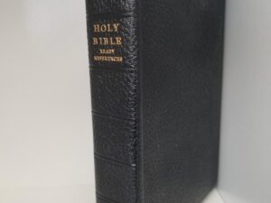Holy Bible / Ready References — LDS — Missionary Edition — Black Bendable Leather Binding — Code 20 J 74