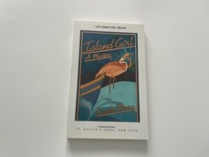 1991- Island Girl: A Mystery- Carole Berry- Uncorrected proof