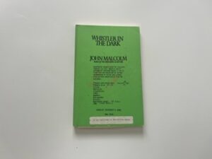 1986-Whistler in the Dark- John Malcolm- Uncorrected proof- SIGNED