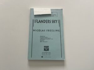 1992- Flanders Sky- Nicolas Freeling- Uncorrected Proof