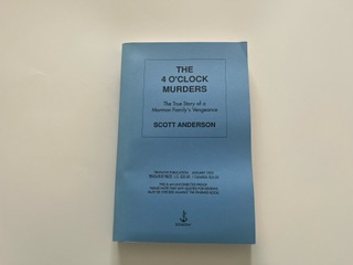 1993- The 4 O’clock muders-Scott Anderson- Uncorrected proof