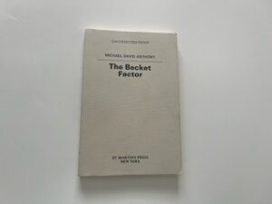 1990- The Becket Factor- Michael David Anthony- Uncorrected proof