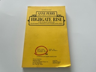 1991- Highgate Rise-Anne Perry-uncorrected proof