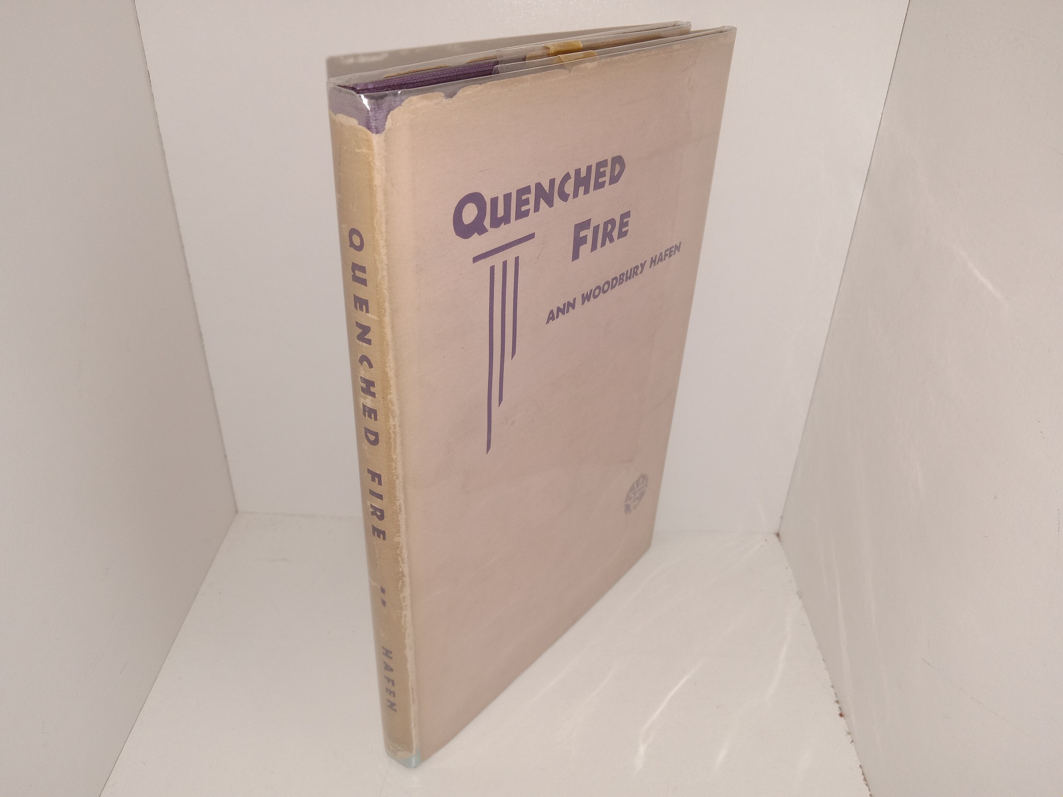 Quenched Fire and Other Poems (Signed & Inscribed) (1937) ~ by Ann Woodbury Hafen