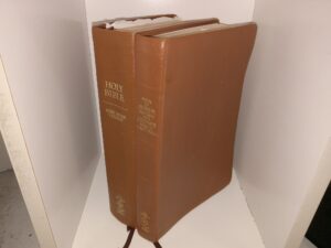 LDS, Brown Vinyl Triple Combination and Holy Bible: King James Version (1997)