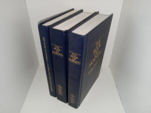 3 Copies of The Book of Mormon with Different Publishing Dates (1985, 1990, 2013)