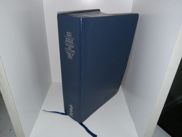 LDS, Blue, Bonded Leather Quadruple Combination (2006)