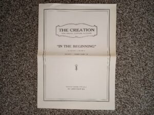 The Creation: Seven Parallel Scriptural Accounts: “In the Beginning”: The Scriptures as Grouped by President J. Reuben Clark, Jr. (Reprint from September, 1940 Issue of The Improvement Era) (1940)