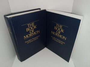 2 Different Copies of The Book of Mormon (1995, 1996)