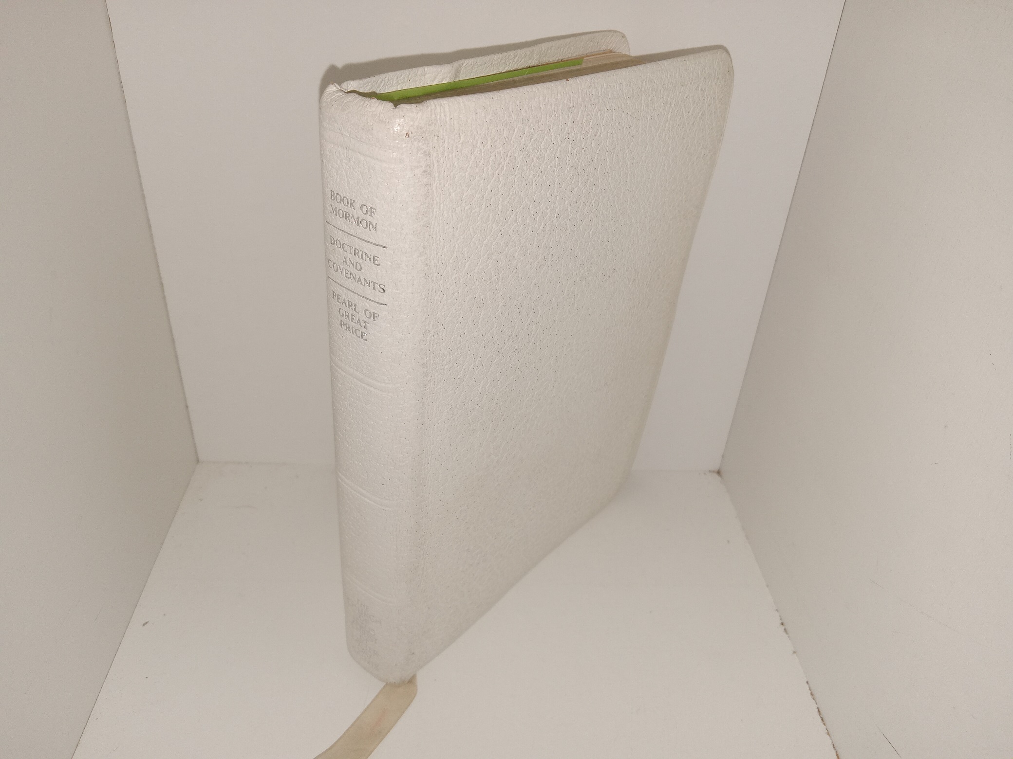 LDS, White Leather Triple Combination (1983)