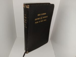 LDS, Black Leather Triple Combination (1951, 1957, 1957)