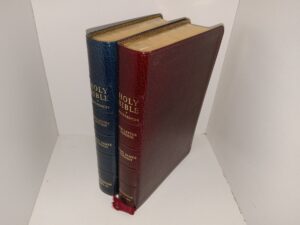 2 Bonded Leather Holy Bible: References: Red Letter Edition: King James Version (Unknown Publishing Date)