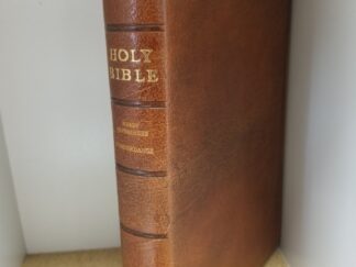 Holy Bible - Ready References - Concordance --- Brown Leather Binding --- Larger Size --- Code: 15 F 74
