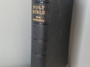 Holy Bible With References — Bookcraft Edition — Black Bendable Leather