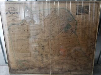 1889 — Costello & Holt’s Map of the City and County of San Francisco, California — Huge Map Measures 4 feet tall and 5 feet wide!