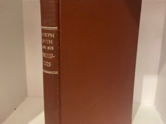 1912 -  Joseph Smith the Prophet and His Progenitors - Lucy Smith - Hardcover