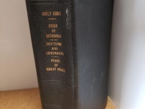 1961 — Quadruple Combination — Black Bendable Leather Binding