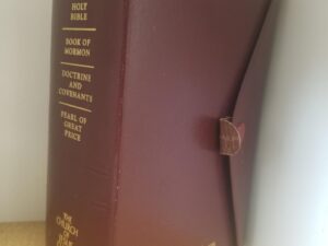 1992 — Quadruple Combination — Regular Size / Burgundy Bonded Leather with Snap