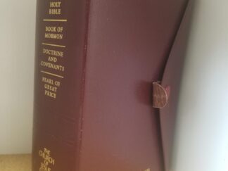 1992 --- Quadruple Combination --- Regular Size / Burgundy Bonded Leather with Snap