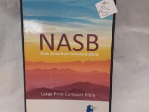 NASB Large Print Bible-2020-Black Leather